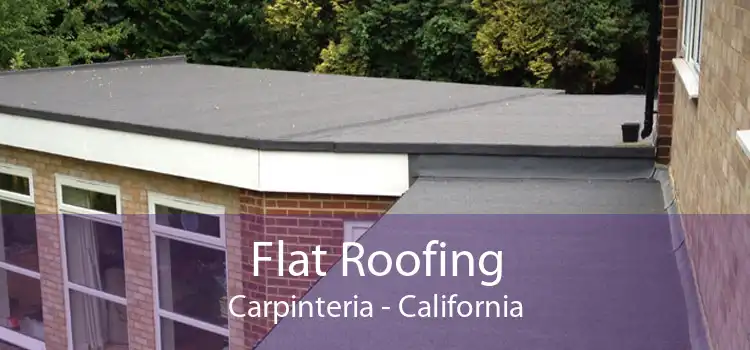 Flat Roofing Carpinteria - California