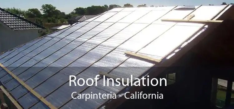 Roof Insulation Carpinteria - California