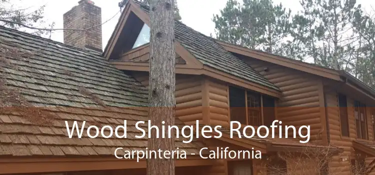 Wood Shingles Roofing Carpinteria - California